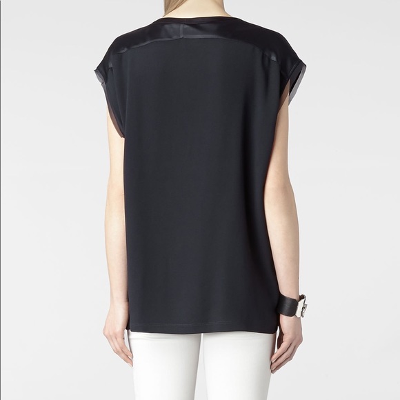 AllSaints Cora top sleeveless black - Picture 2 of 7